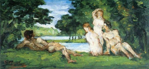 Bathers by Paul Cezanne