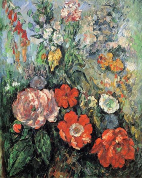 Flowers by Paul Cezanne