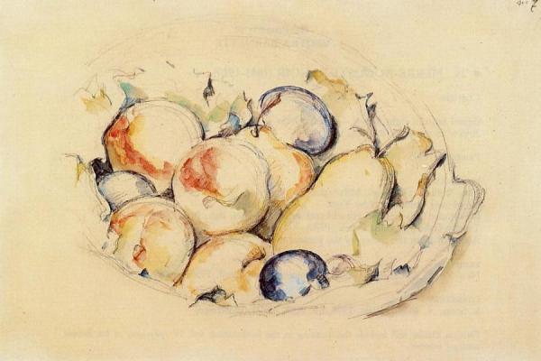 Fruits by Paul Cezanne