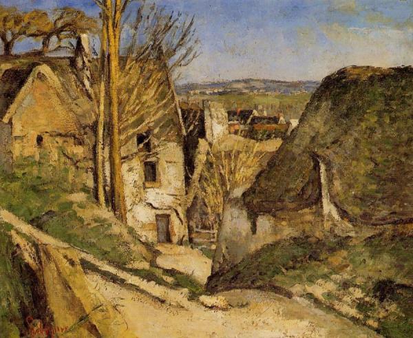 House Of The Hanged Man, Auvers-sur-oise by Paul Cezanne Oil Painting Reproductions