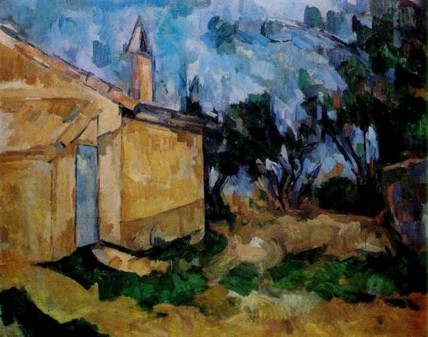 Jourdan's Cottage by Paul Cezanne Oil Painting Reproductions