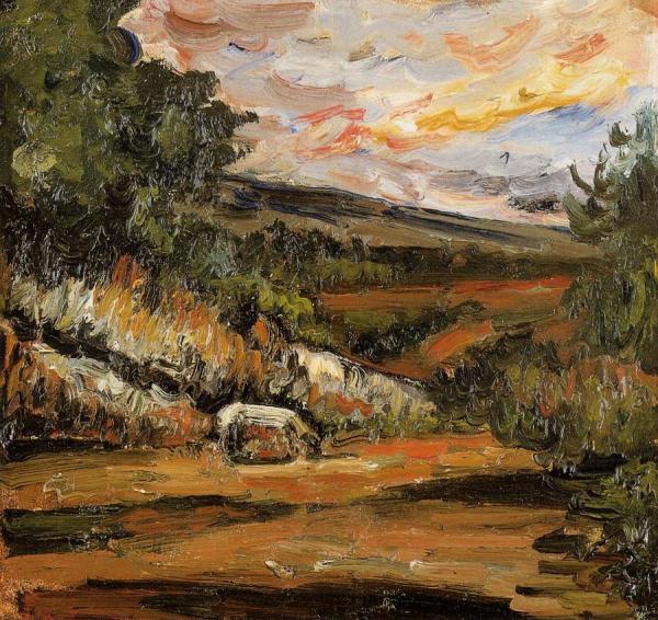 Landscape by Paul Cezanne