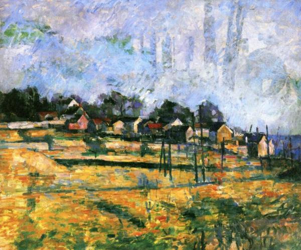 Landscape by Paul Cezanne