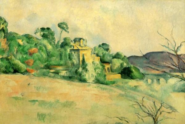 Landscape At Midday by Paul Cezanne