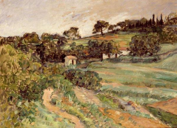 Landscape In Provence by Paul Cezanne