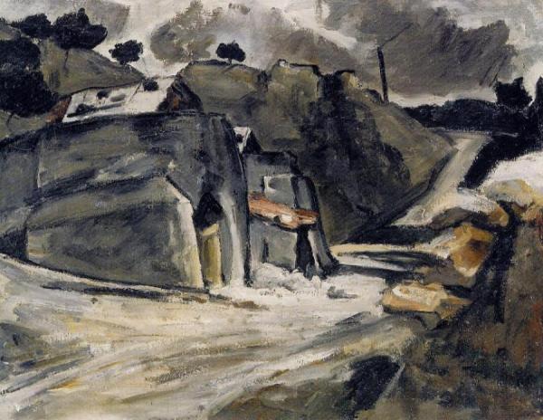 Landscape Of Provence by Paul Cezanne Oil Painting Reproductions