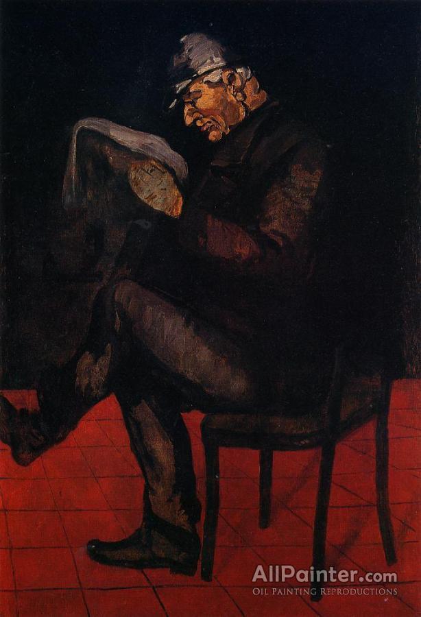 Paul Cezanne Louis-auguste Cezanne, Father Of The Artist Oil Painting ...