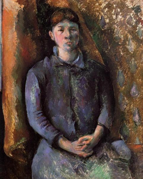 Madame Cezanne by Paul Cezanne