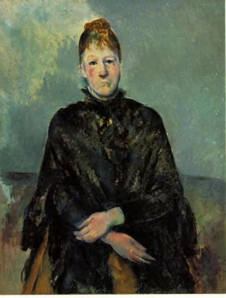 Madame Cezanne by Paul Cezanne