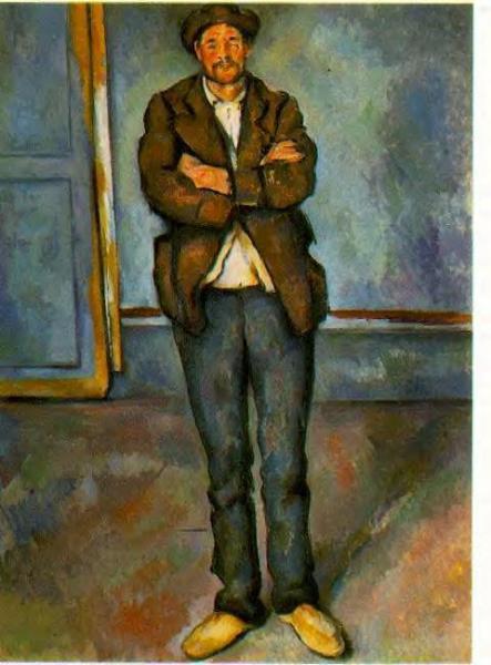 Man In A Room by Paul Cezanne Oil Painting Reproductions