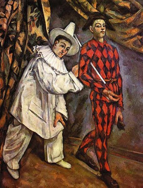 Mardi Gras by Paul Cezanne