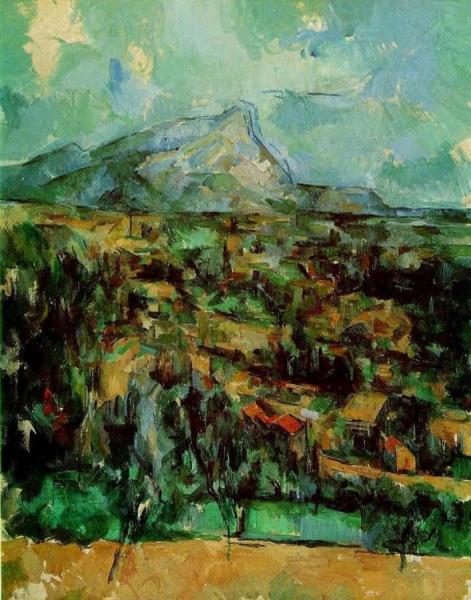 Mont Sainte-victoire by Paul Cezanne Oil Painting Reproductions
