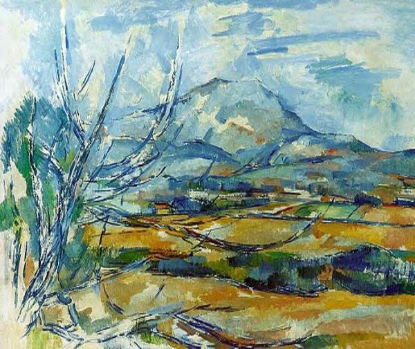 Mont Sainte-victoire by Paul Cezanne