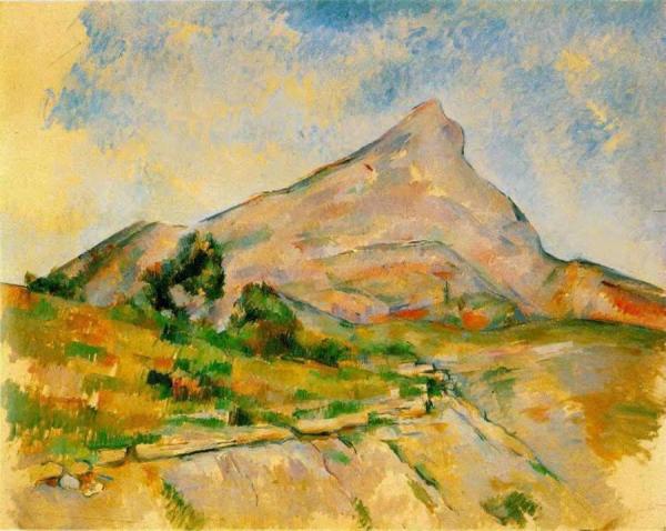 Mont Sainte-victoire by Paul Cezanne