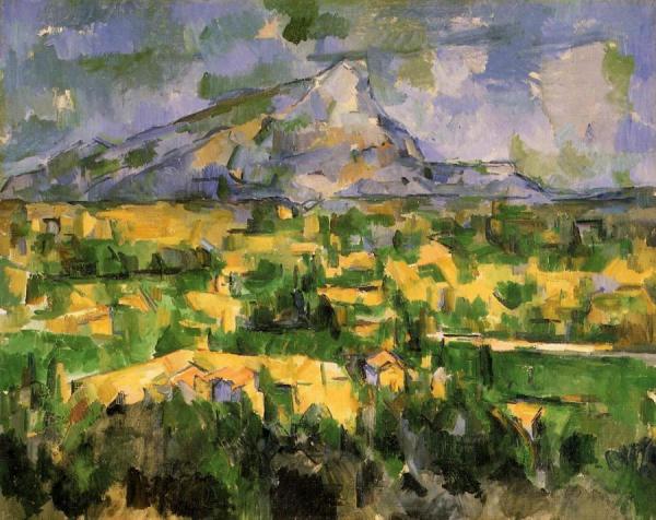 Mont Sainte-victoire by Paul Cezanne