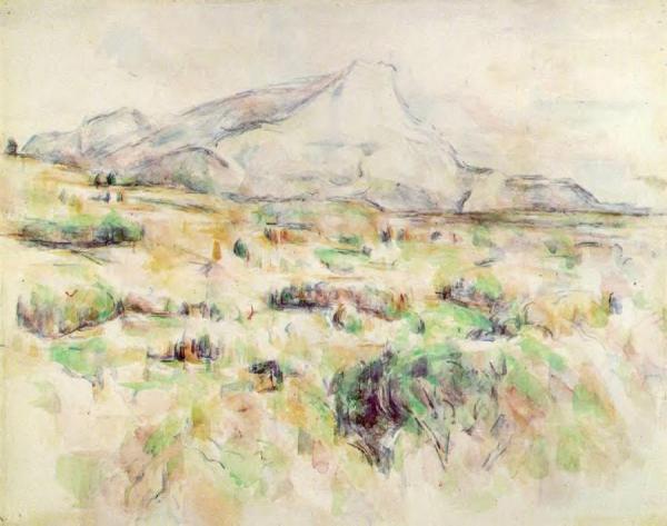 Mont Sainte-victoire by Paul Cezanne