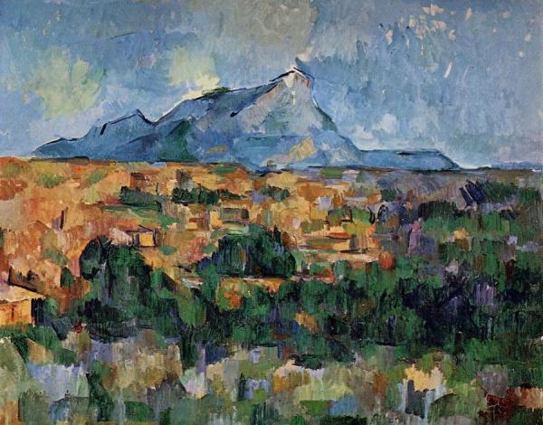 Mont Sainte-victoire by Paul Cezanne