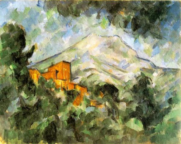 Mont Sainte-victoire And Chateau Noir by Paul Cezanne Oil Painting Reproductions