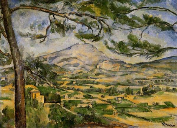 Mont Sainte-victoire (courtauld) by Paul Cezanne Oil Painting Reproductions
