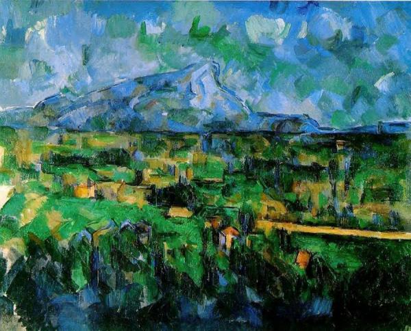 Mont Sainte-victoire Seen From Les Lauves by Paul Cezanne