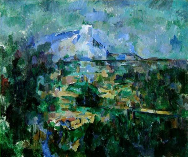 Mont Sainte-victoire Seen From Les Lauves by Paul Cezanne