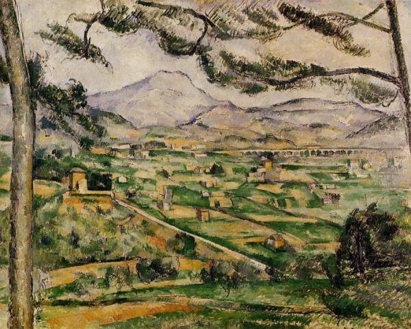Mont Sainte-victoire With Large Pine by Paul Cezanne Oil Painting Reproductions