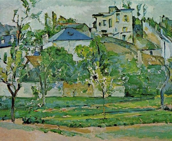 Orchard In Pontoise by Paul Cezanne Oil Painting Reproductions
