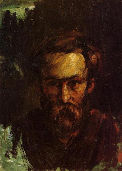 Portrait Of A Man by Paul Cezanne