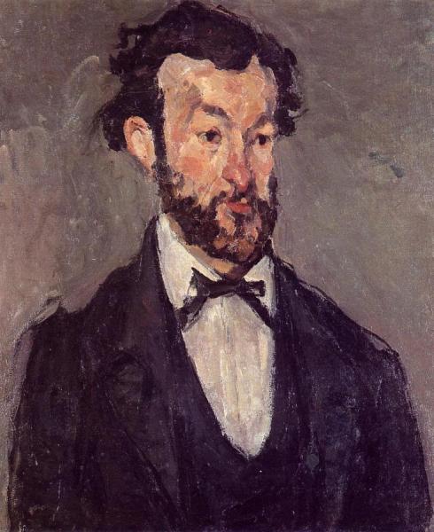 Portrait Of Antoine Valabregue by Paul Cezanne Oil Painting Reproductions