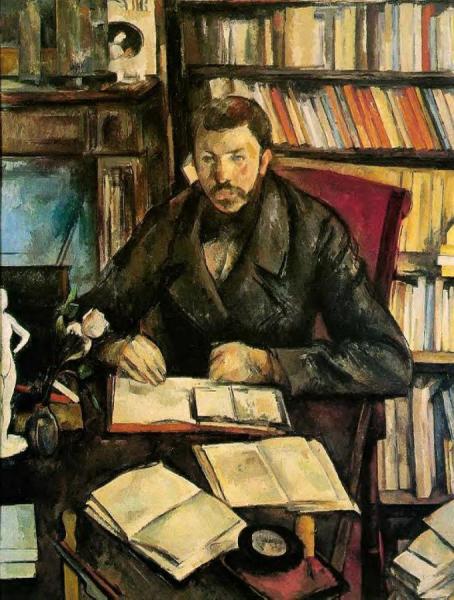 Portrait Of Gustave Geffroy by Paul Cezanne Oil Painting Reproductions