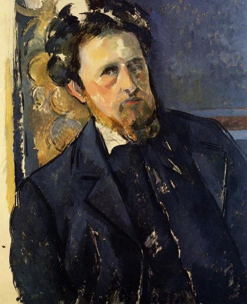 Portrait Of Joachim by Paul Cezanne