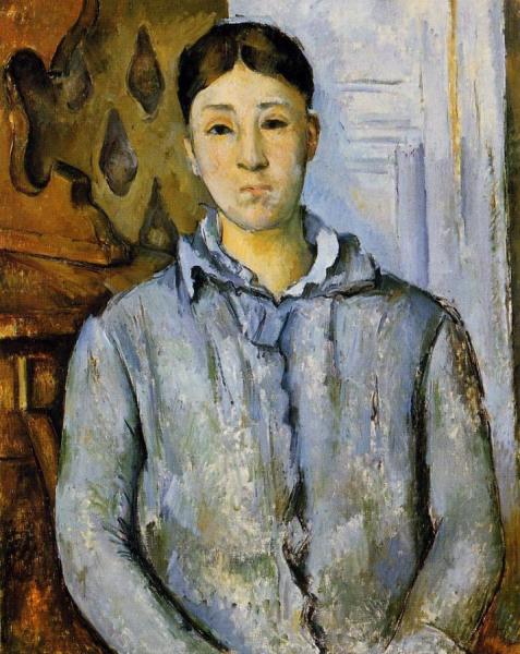 Portrait Of Madame Cezanne by Paul Cezanne Oil Painting Reproductions