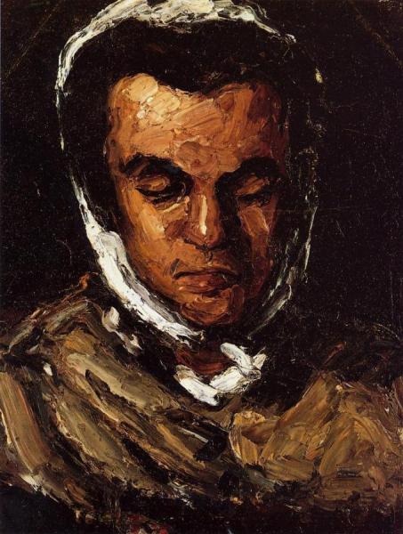 Portrait Of Marie Cezanne, The Artist's Sister by Paul Cezanne Oil Painting Reproductions