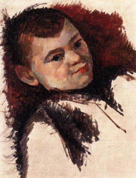 Portrait Of Paul Cezanne, The Artist's Son by Paul Cezanne