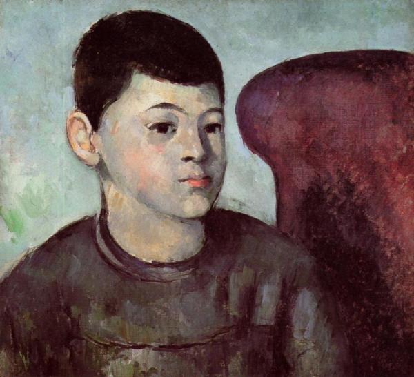 Portrait Of Paul Cezanne, The Artist's Son by Paul Cezanne