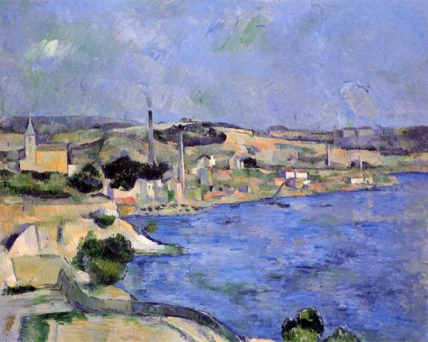 Saint-henri And The Bay Of L'estaque by Paul Cezanne Oil Painting Reproductions