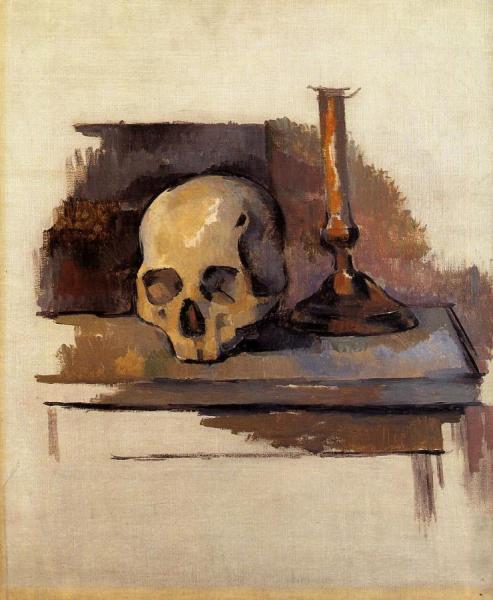 Paul Cezanne Skull