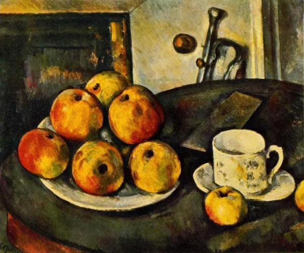 Still Life With Apples by Paul Cezanne Oil Painting Reproductions
