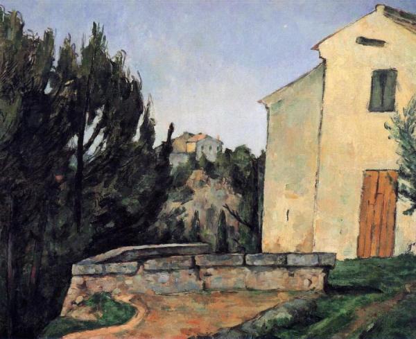 The Abandoned House by Paul Cezanne