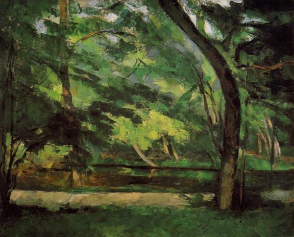 The Etang Des Soeurs At Osny by Paul Cezanne Oil Painting Reproductions