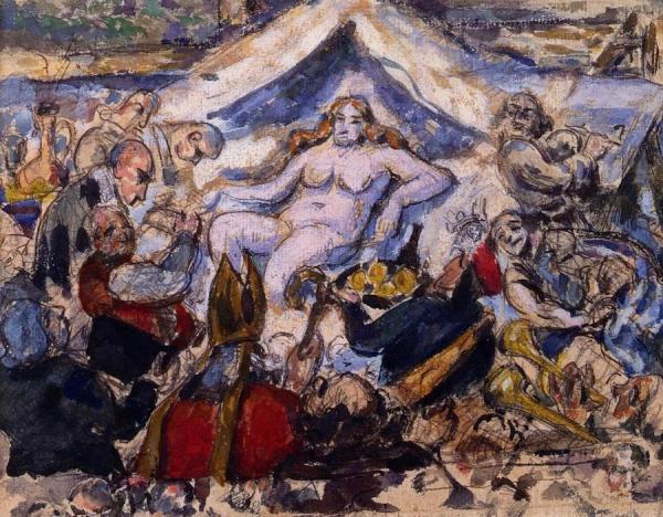 The Eternal Woman (study) by Paul Cezanne