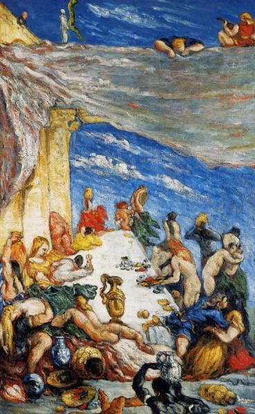 The Feast by Paul Cezanne