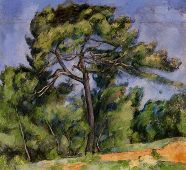 The Great Pine by Paul Cezanne