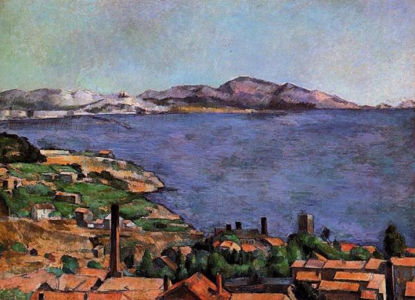 The Gulf Of Marseilles Seen From L'estaque by Paul Cezanne Oil Painting Reproductions