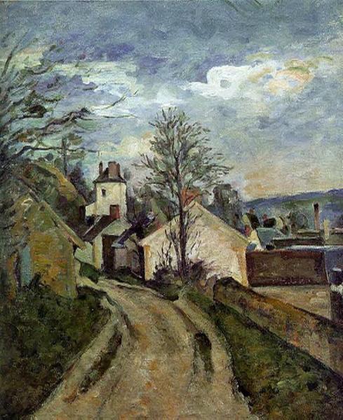 The House Of Dr. Gached In Auvers by Paul Cezanne