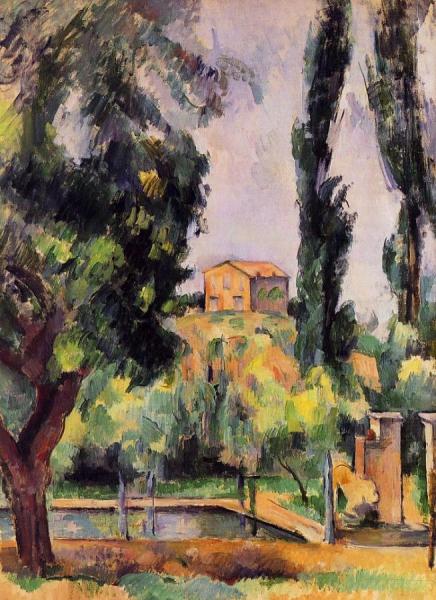 The Jas De Bouffan by Paul Cezanne Oil Painting Reproductions