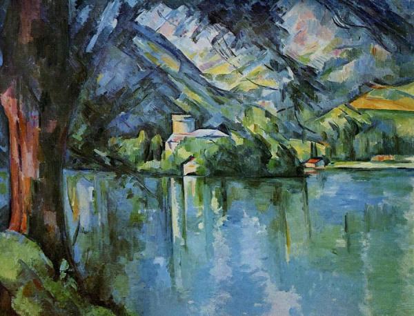 The Lac D'annecy by Paul Cezanne