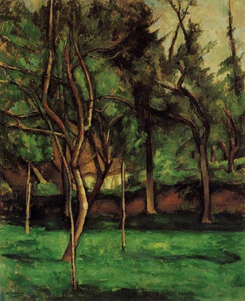 The Orchard by Paul Cezanne Oil Painting Reproductions