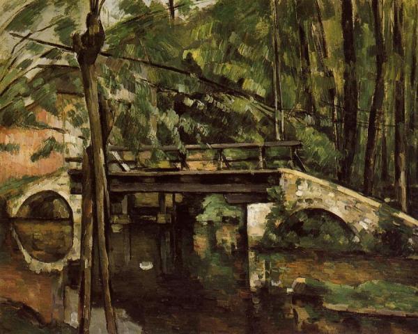 The Pont De Maincy by Paul Cezanne