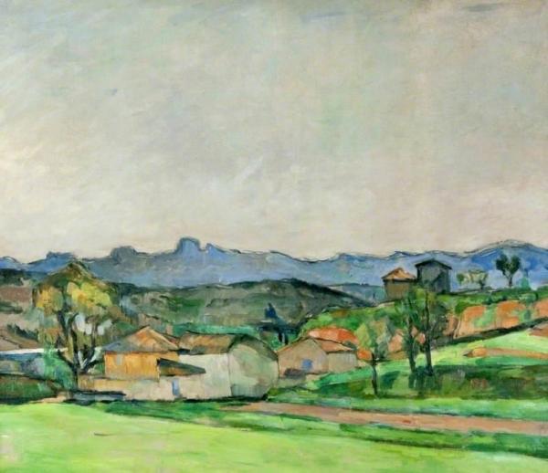The Star Ridge With The King's Peak by Paul Cezanne
